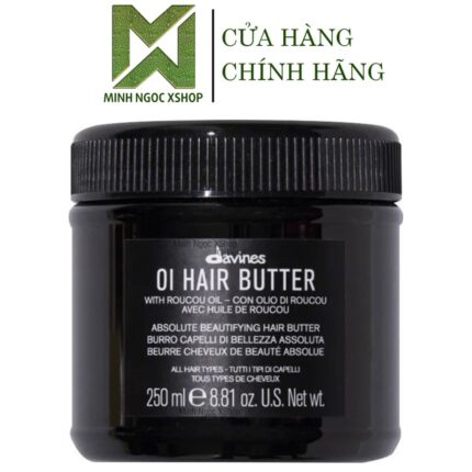 Kem ủ tóc hoàn mỹ cho mọi loại tóc Davines Oi Hair Butter 250ML