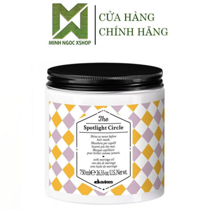 Kem ủ tóc tạo bóng hoàn hảo Davines The Spotlight Circle 750ML