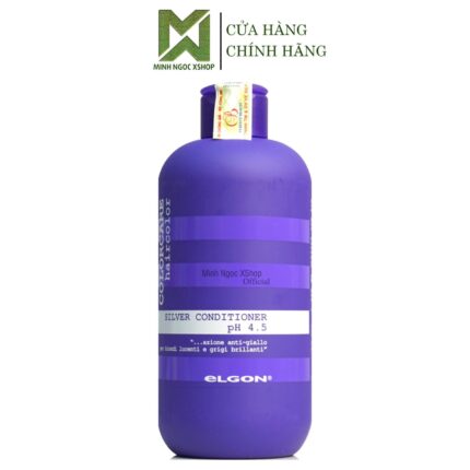Dầu xả tím khử vàng Elgon Colorcare Silver Shampoo 300ML