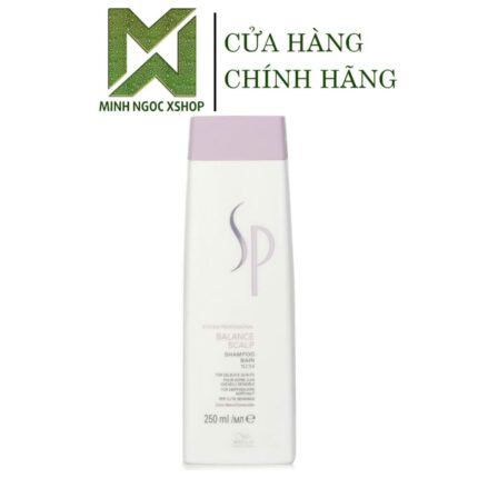 Dầu gội giảm gãy rụng , cân bằng độ ẩm cho da đầu nhạy cảm Wella Sp Balance Scalp 250ML