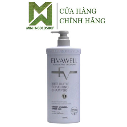Dầu Gội Phục Hồi Suôn Mượt ELVAWELL ( ELW ) Tím 1000ML